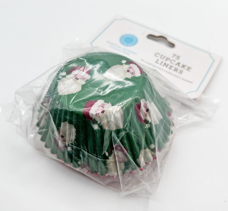 525 Pack MARTHA STEWART Holiday Christmas MINI & Regular CUPCAKE LINERS gallery