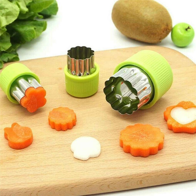 Fruit molds Vegetables molds Set Party 12pcs Food DIY Shapes Christmas gallery