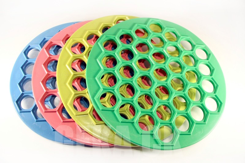 NEW! Plastic Ravioli Pelmeni Pelmennica Mold Kitchen Quality, Dumpling Maker! gallery