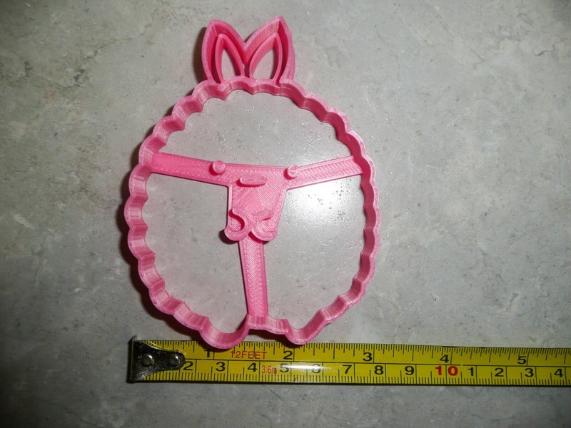 BUNNY RABBIT ROUND BALL PUFFY CUTE ANIMAL SPECIAL COOKIE CUTTER USA PR2474 gallery