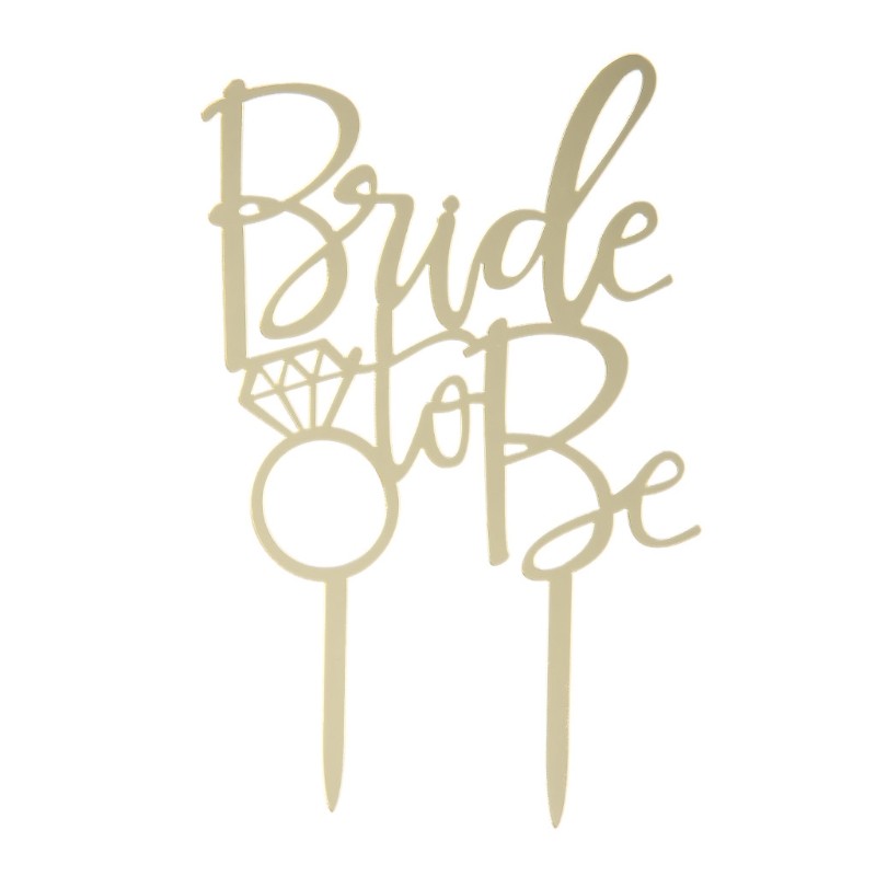 Sweet Bride To be Cake Cupcake Wedding Engagement Bridal Party Decoration