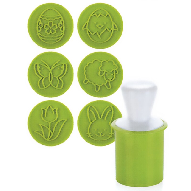 Cookie Cutters Biscuit Cutter Cookie Mold Silicone & PP Material 4 Colors Choose gallery
