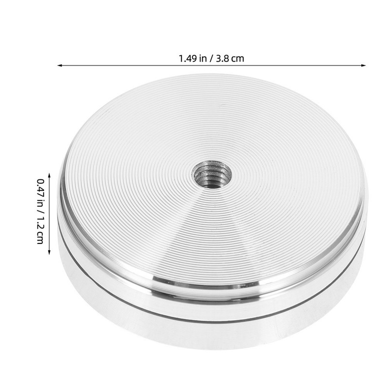 2 Pcs Swivel Dining Table Base Cake Turntable Bearing Bearings Spinner Stand gallery