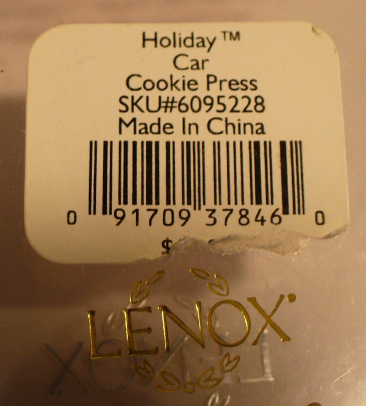 Lenox Holiday Car Cookie Press Volkswagen Bug Porcelain Ornament New Holly gallery