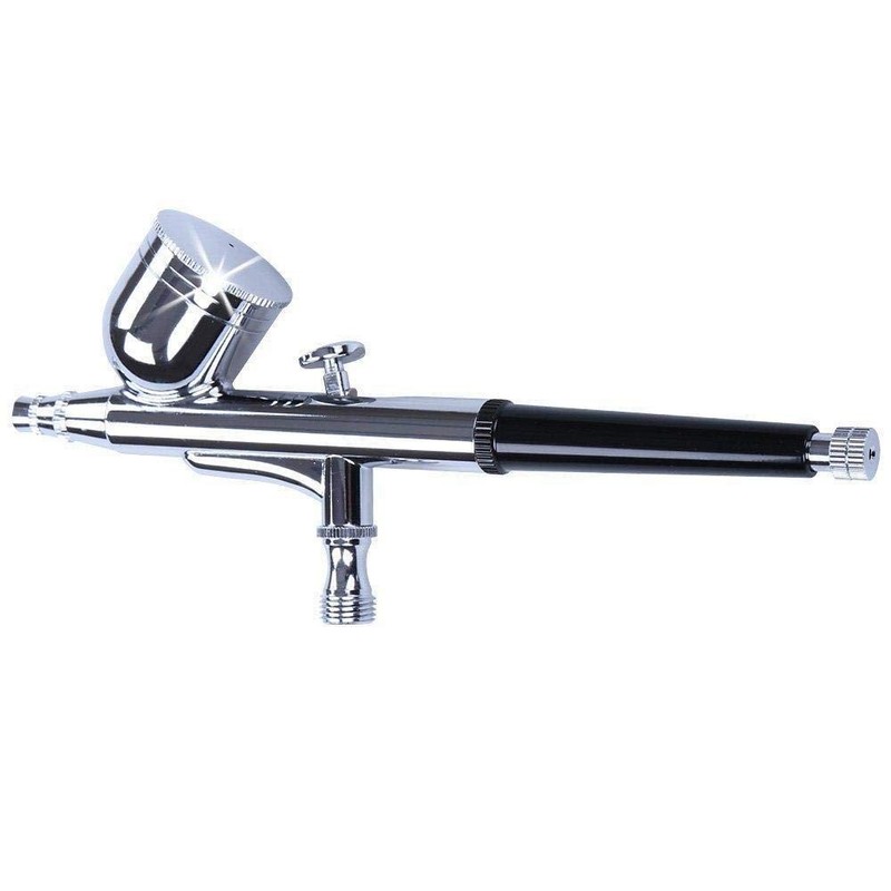 TIMBERTECH Airbrush Kit with Compressor, Multi-purpose 37.5*22*27ines, Silver gallery