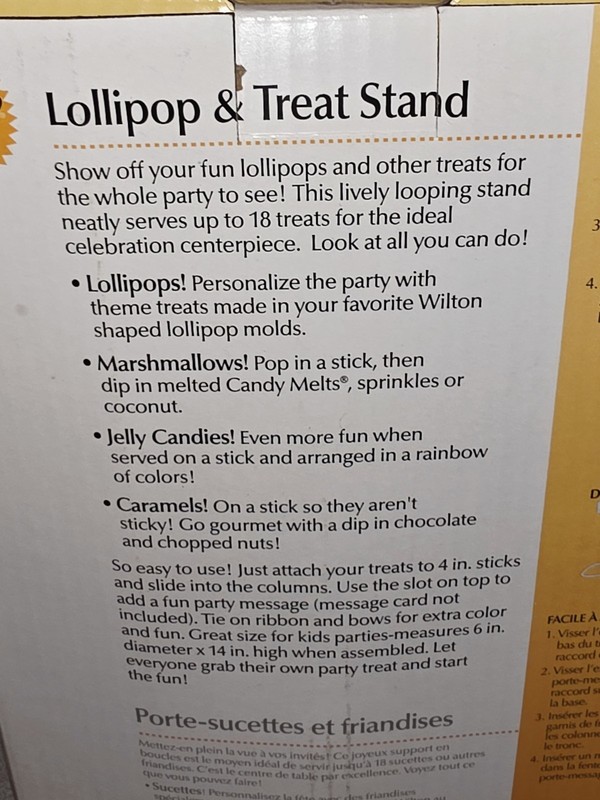 Wilton Lollipop & Treat Stand New gallery