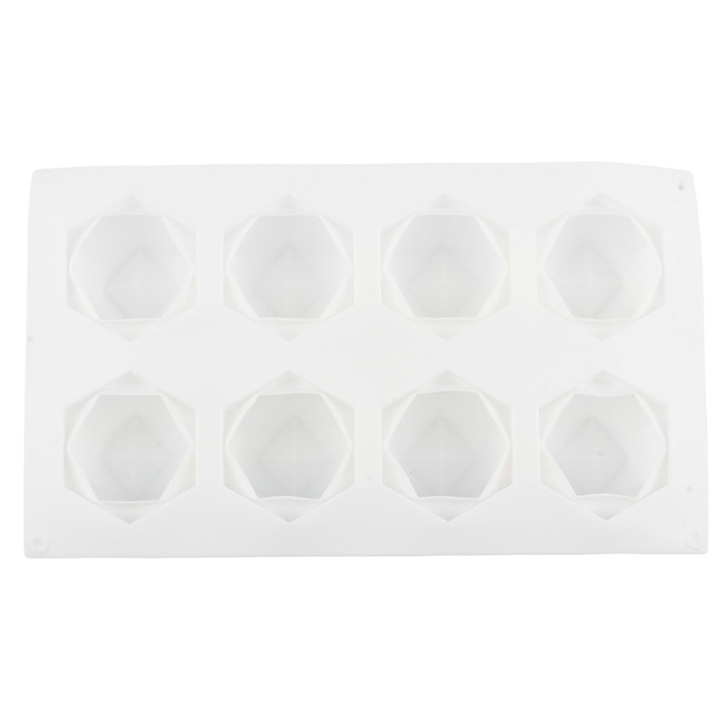 8 Cavity Ball Silicone Chocolate Molds Candy Making Baking Tray Dessert DIY gallery