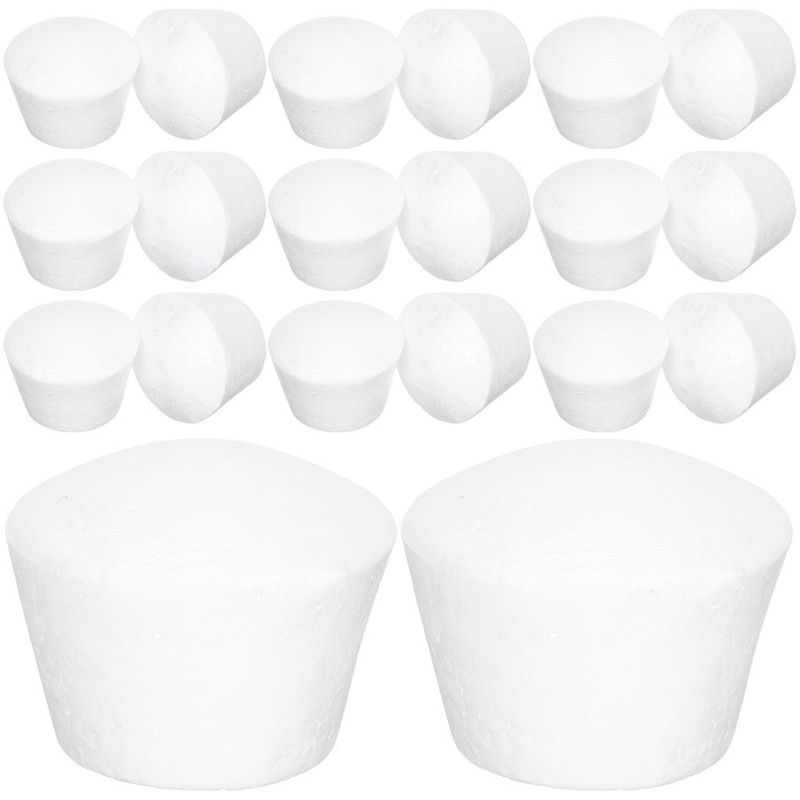 20 Pcs Cake Mold Fake Cupcakes to Practice Decorating Wedding Model