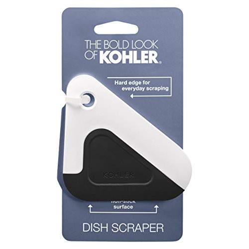 K-8624-0 Kitchen Pot and Pan Dish Scraper, Silicone and Nylon, Heat White gallery
