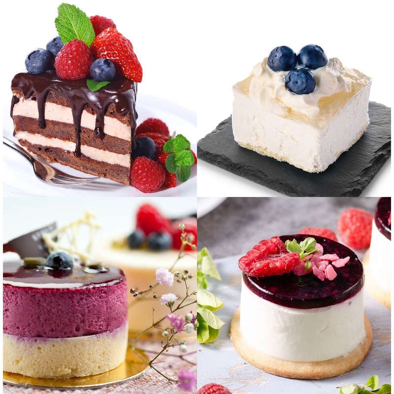 Set of 6 Mousse Rings Stainless Steel Cake Rings Rice Ball Molds with Push Plate gallery