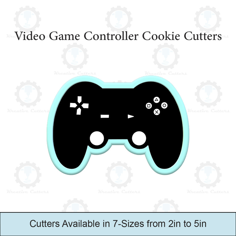 Video Game Controller Cookie Cutter