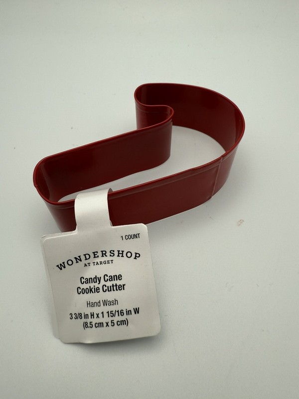 Wondershop By Target Candy Cane Cookie Cutter -New 3-3/8in By 1-15/16inch