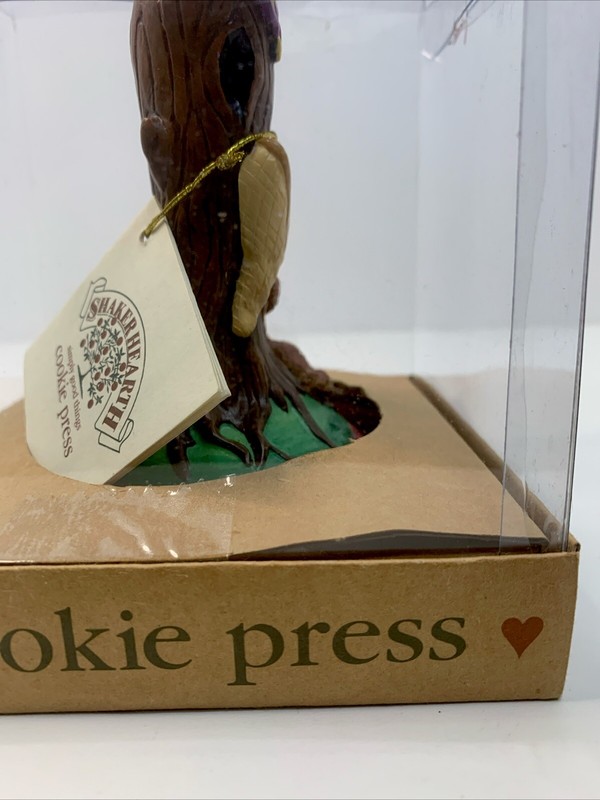 Shaker Heart Cookie Press Teddy Bear W/ Butterfly- Recipe Enclosed 1997 Open Box gallery