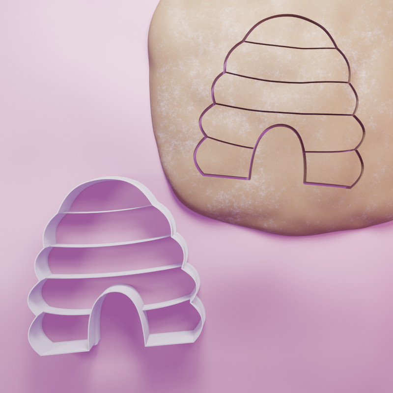 Beehive Detail cookie cutter