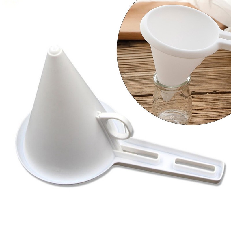 Chocolate Decorating Funnel Dispenser White Easy to Use Baking Accessory