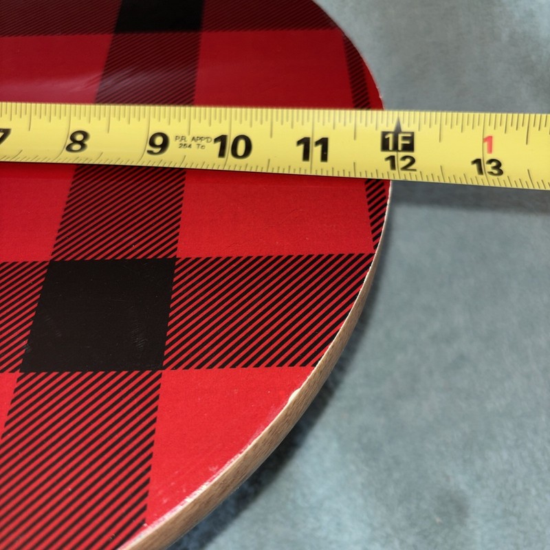 12” Wooden Cake Stand Base Only Place & Time Woodland Lodge LOC Z8 gallery