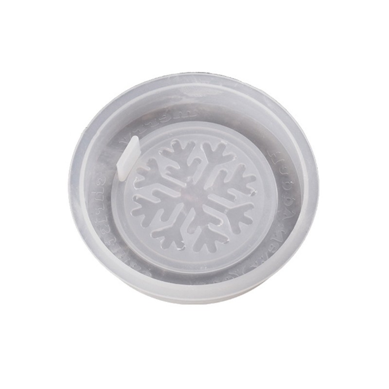 DIY Snowflake Flower Tree Wall Hanging Snowman Silicone Epoxy Mold DIY Pendant