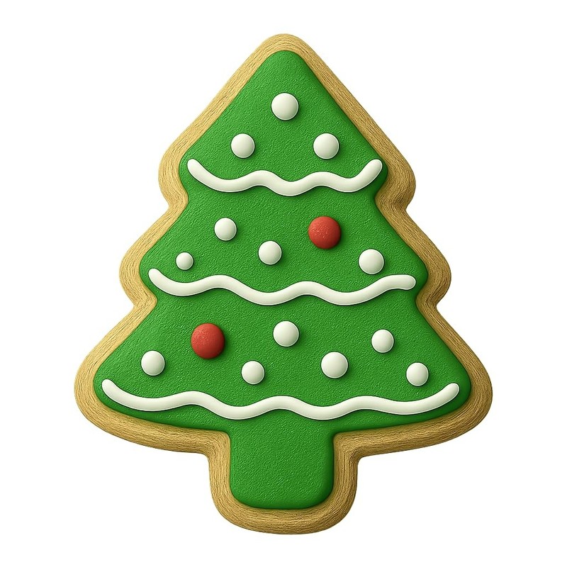 Pine Tree Cookie Cutter & Stamp, Fondant & Clay – 4×3.2
