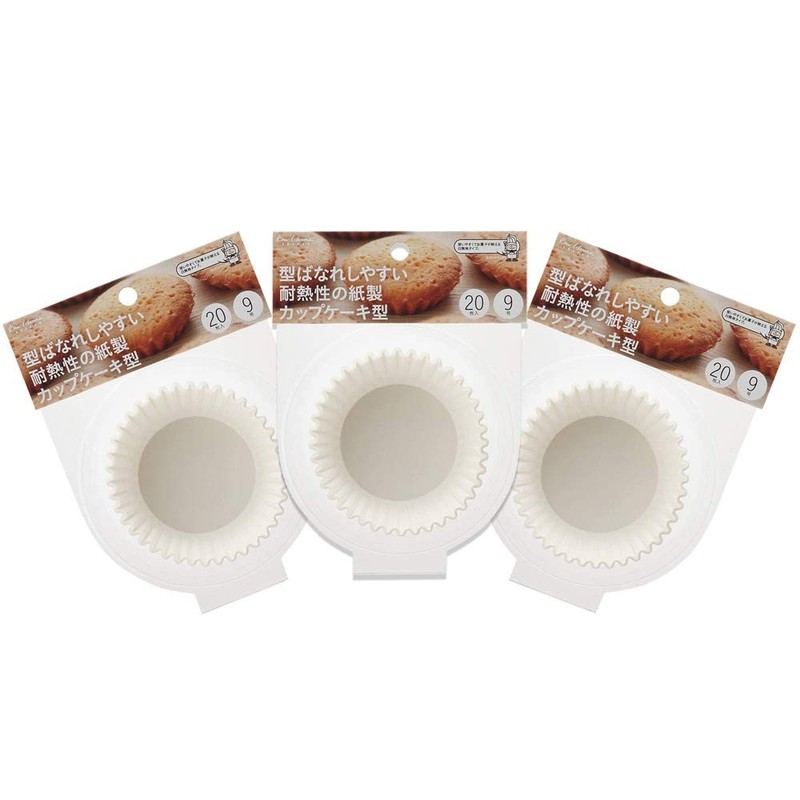 KAI Baking Cup, White, 11 x 11 x 3 cm, DL