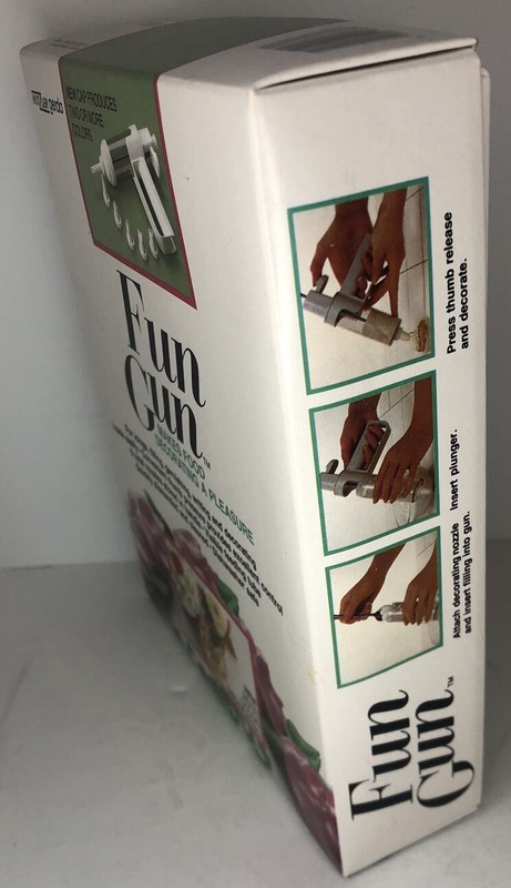 Hutzler Gerda "Fun Gun" For Food Cake Decorating Made Easy Icing Nozzles gallery
