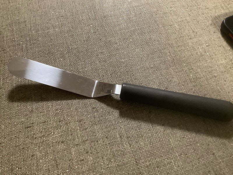 Pampered Chef Stainless Offset Spreader Spatula Icing Cake