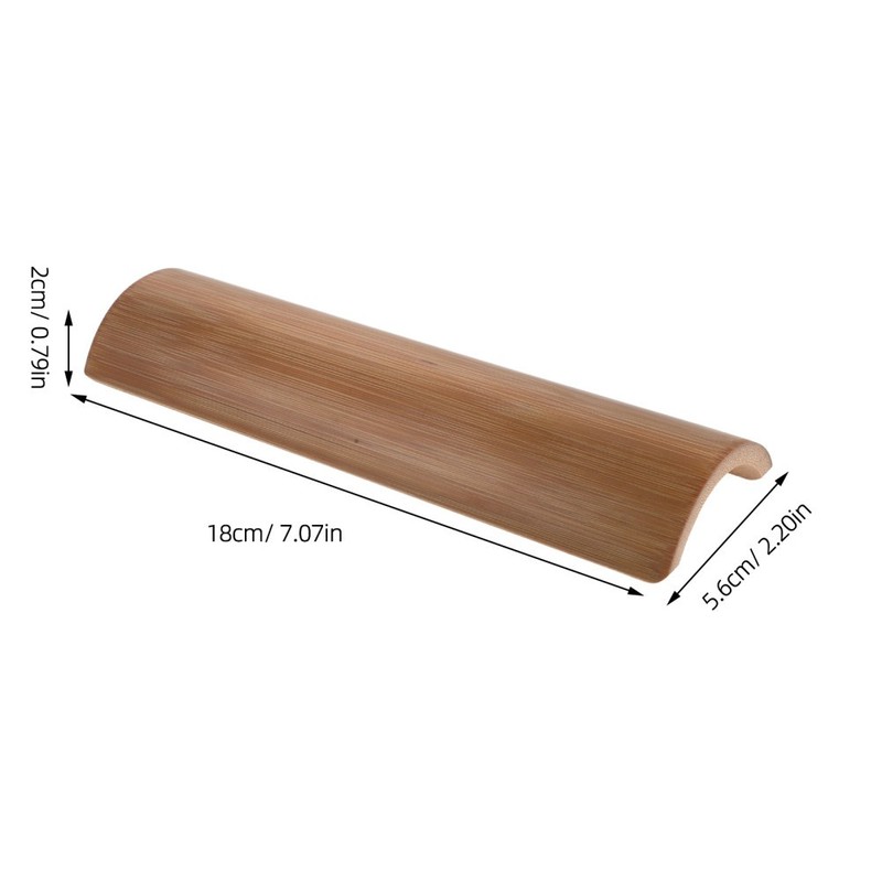 Rolling Pin Base Bamboo Stand Storage Holder Baking Bench Accessory Anti-roll gallery