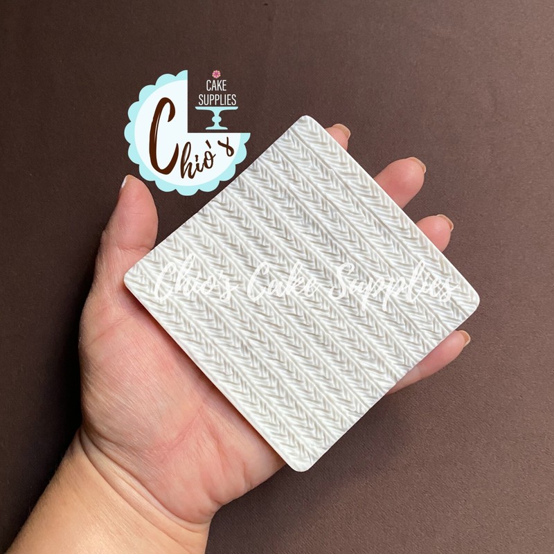 Fabric / Cloth/ Knitting Fondant Texture Silicone Mats gallery