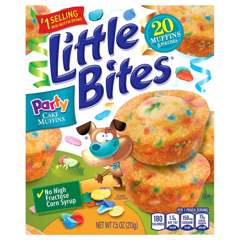 Little Bites Party Cake Muffins, 5 individual packs, 1.5 Ounce (Pack of 5) gallery