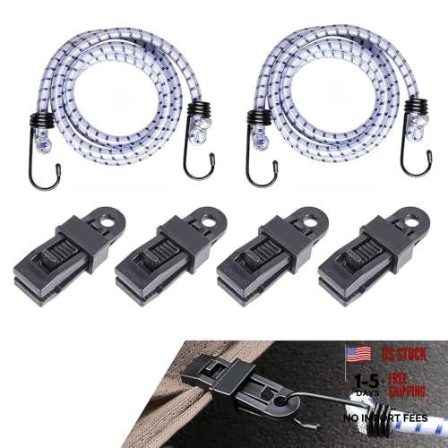 Car Wind Protector Cover Gust Straps, Wear-Resistant Tensile Strong Load Rope,