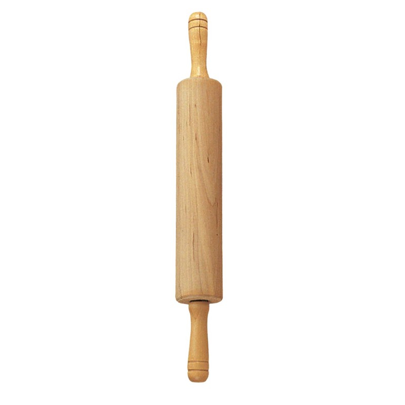 Wooden Rolling Pin Nylon Bearings Small gallery