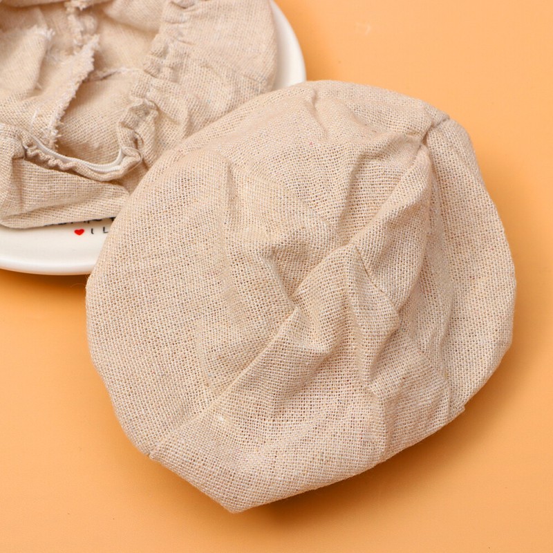 2PCS Fermention Cloth Rattan Basket Wrapper Brotform Fermentation Basket Cloth gallery