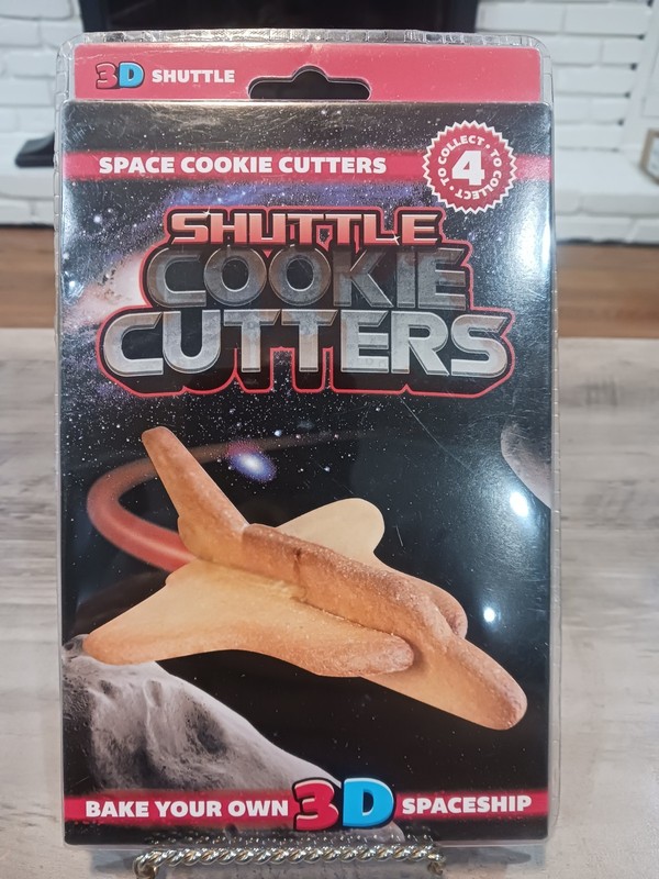 3D Bake Your Own Spaceship Shuttle Cookie Cutter New Astronaut Outer Space