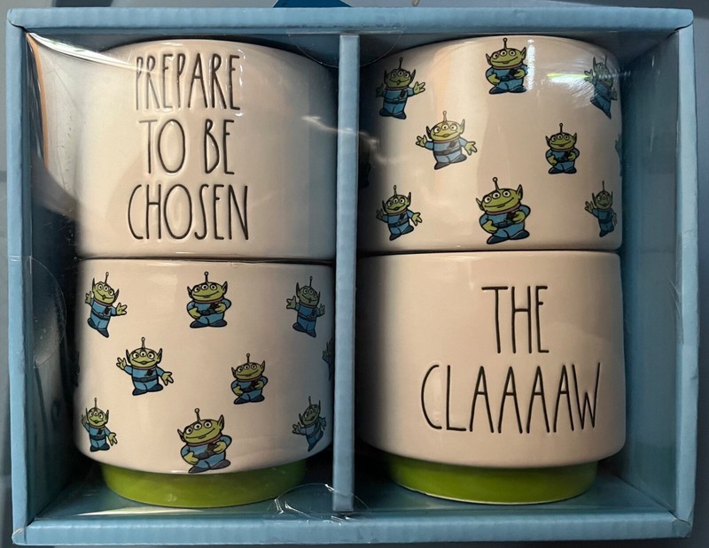 Rae Dunn Disney Pixar Toy Story Aliens Stacking Ramekins Set Of 4