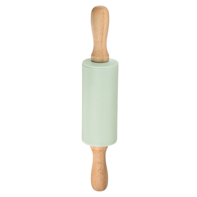 Silicone Rolling Pins for Baking 23.5cm x 4.2cm Light Green