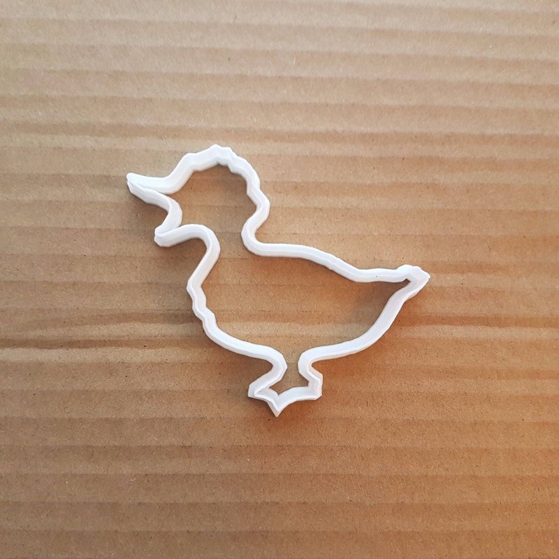 Duck Goose Geese Pond Shape Cookie Cutter Dough Biscuit Pastry Fondant Sharp gallery