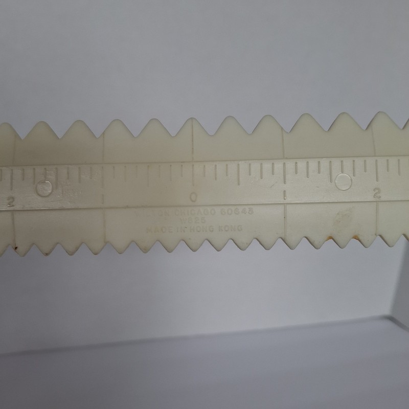 Vtg Wilton Decorating Comb Add A Decorative Finish To Icing From 1" To 12" gallery