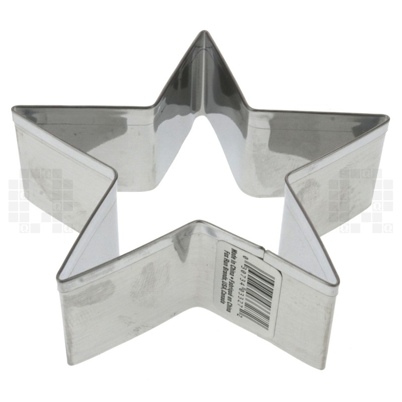 Fox Run Brands 3327 3″ 5 Pointed Star Stainless Steel Pastry Cookie Cutter