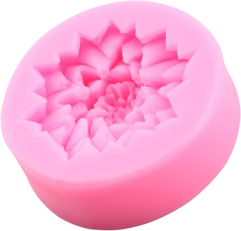 Flower Silicone Molds Chrysanthemum Daisy Flower Fondant Mold for Cake Decoratin gallery