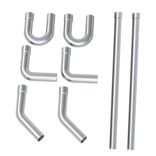 Mandrel Bends 8 Pcs, 2.25 Inches 304 2.25inch Mixed 8PCS Stainless Steel gallery