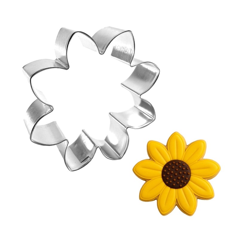 Daisy Flower Cookie Cutter 3.5'' Sunflower Metal gallery