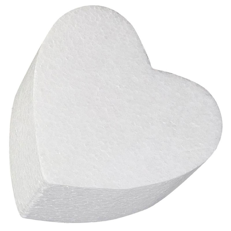 Heart Shape Cake Dummies for Decorating Practice Molds Baking Tools 1 Set gallery