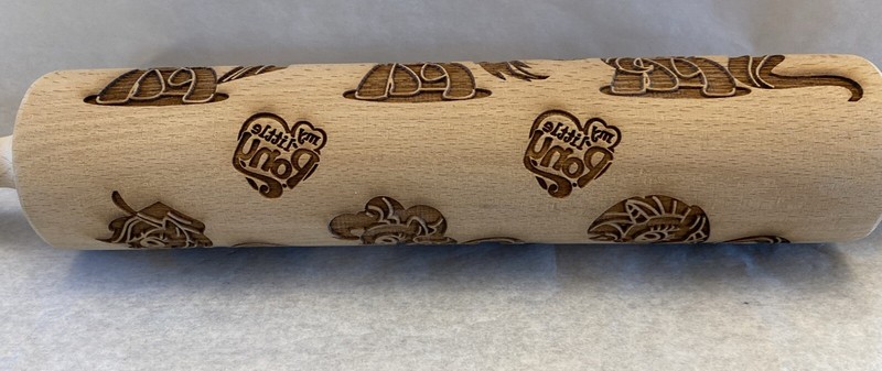 Embossed Laser Cut Rolling Pin My Little Pony Kawaii gallery