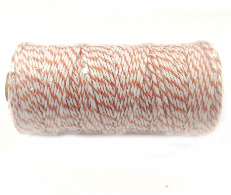 Wrapables 12-Ply Cotton Baker’s Twine, 110-Yard, Orange