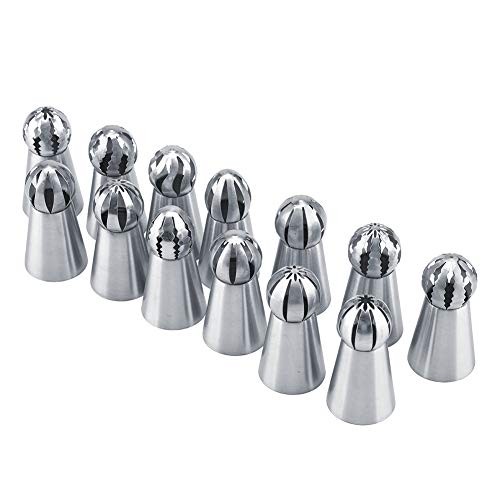 13-Piece Professional Cake Decorating Kit with Frosting Tips, Piping Bags, gallery