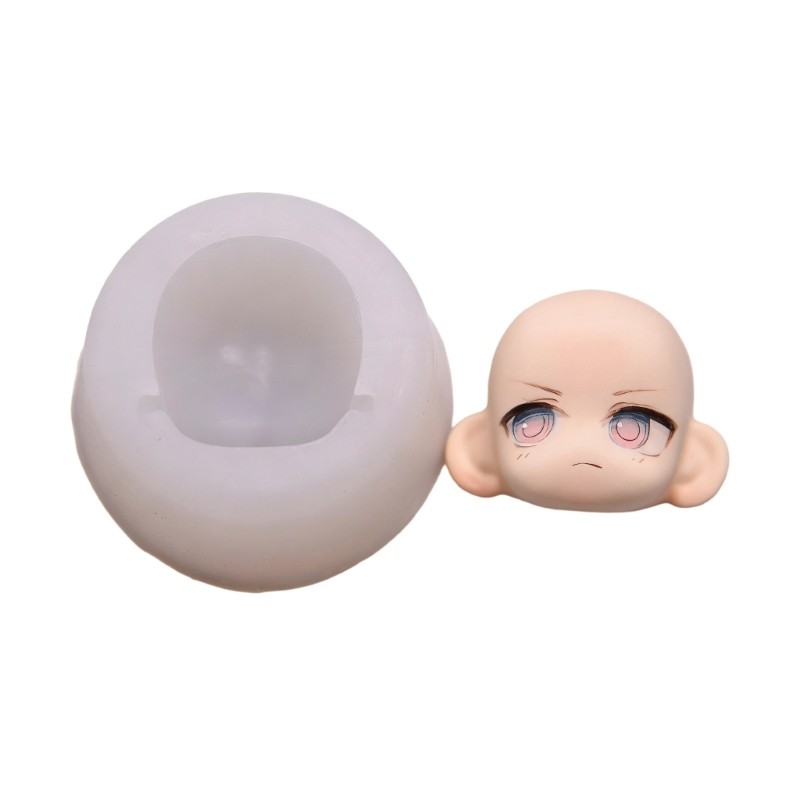 Animation Cartoon Figure Face Making Mold Flexible Silicone Jewelry Making Tool