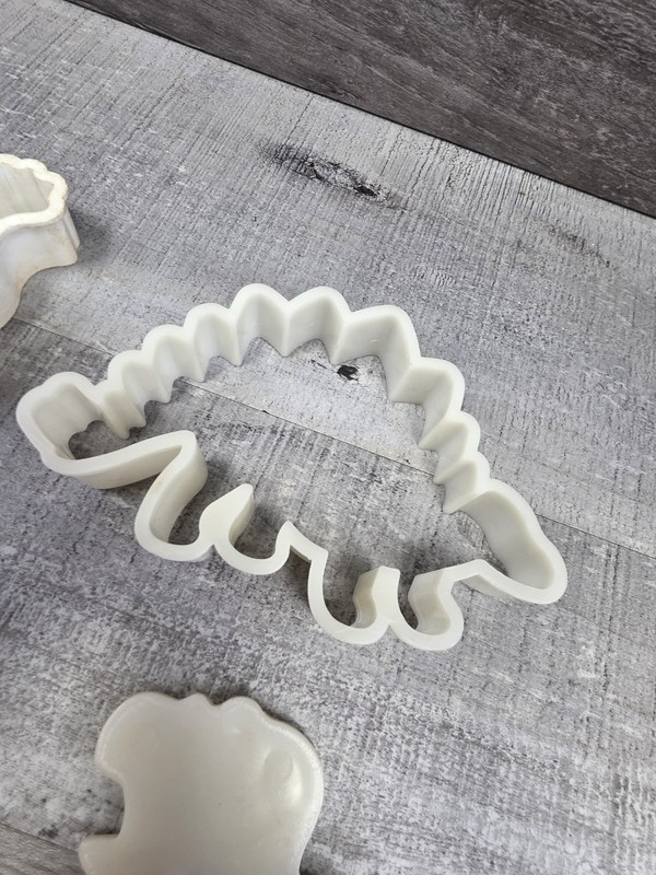 Dinosaurs Cookie Cutter With Fossil Embosser Stamps T-Rex Ghost g51d gallery