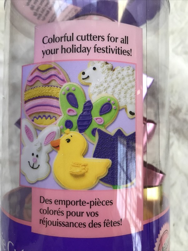 New *Sealed* Wilton 9 Piece Spring or Easter Cookie Cutter Set gallery