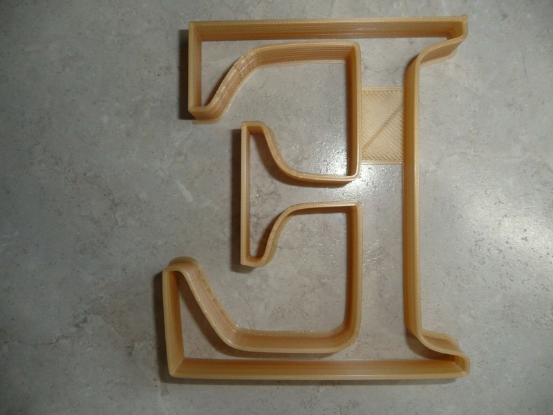 EPSILON GREEK LETTER FRATERNITY SORORITY COOKIE CUTTER USA PR4327 gallery