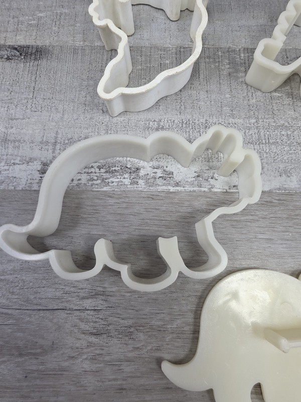 Dinosaurs Cookie Cutter With Fossil Embosser Stamps T-Rex Ghost g51d gallery