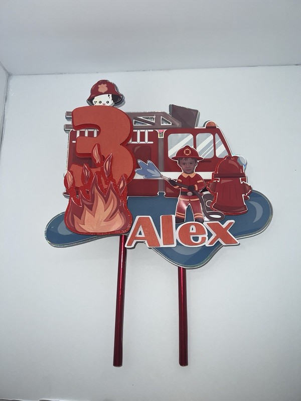 Fire Truck Cake Hopper With picture